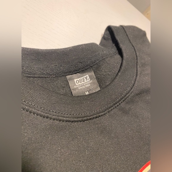 Obey Crewneck Sweater NWOT - Picture 2 of 5